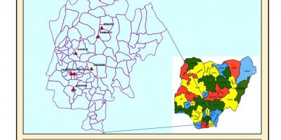 Map of eastern nigeria