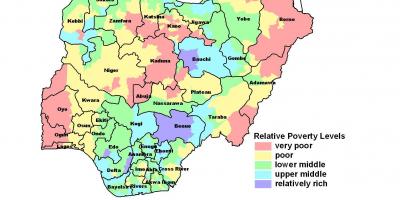 Map of economic nigeria