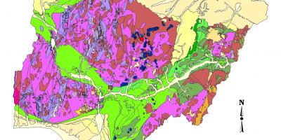 Map of geological nigeria