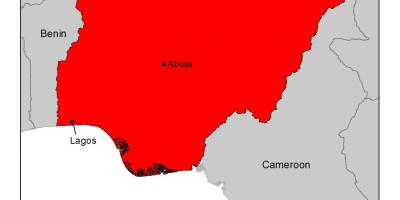 Map of nigeria malaria