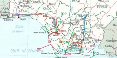 Map of nigeria pipeline 